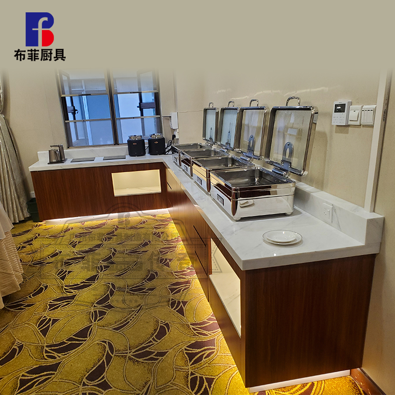 单位食堂自助餐台定制包厢BFDJ-401